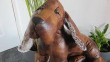 Boomer the Bloodhound Faux Leather Doorstop