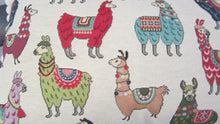 Tapestry style Long Llama Cushion