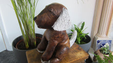 Monty the Mongrel Faux Leather Doorstop