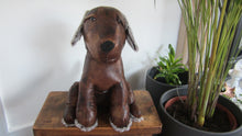 Monty the Mongrel Faux Leather Doorstop