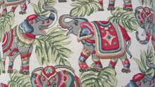 Tapestry style Elephant Cushion Square