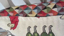 Tapestry style Llama Cushion Square